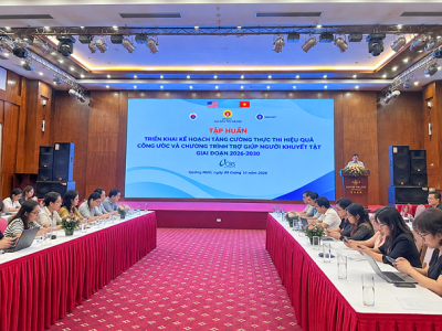 ACDC tham gia chương trình tập huấn thúc đẩy thực thi Quyền và chính sách đối với người khuyết tật giai đoạn 2026 - 2030